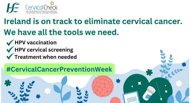 HSE_SI's tweet photo. This Cervical Cancer Prevention Week, explore #CervicalCheck screening videos in 27 languages at https://t.co/370kmtkQel
Early detection saves lives!
Find out more at https://t.co/e8ipf7AxNi
#ChooseScreening #CervicalCancerPreventionWeek #myhealthmylanguage https://t.co/hD5uE8zgQZ