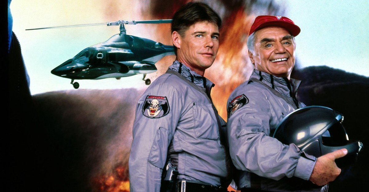 Airwolf, the action drama tv series debuted today in 1984. The series ran for a total of four seasons airing 80 episodes. #80s #80stv