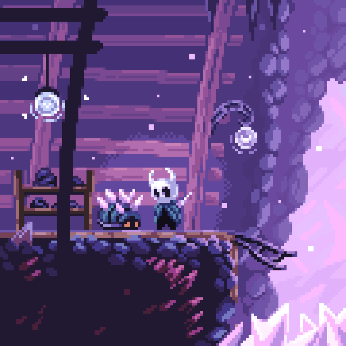 Pixel art | Hollow Knight

Artist: <a href="/PixelArtJourney/">Pixel Art Journey</a>