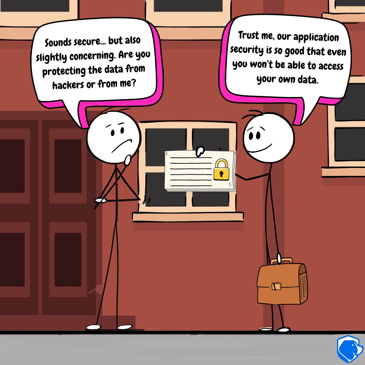 Secure by design... inconvenient by default.