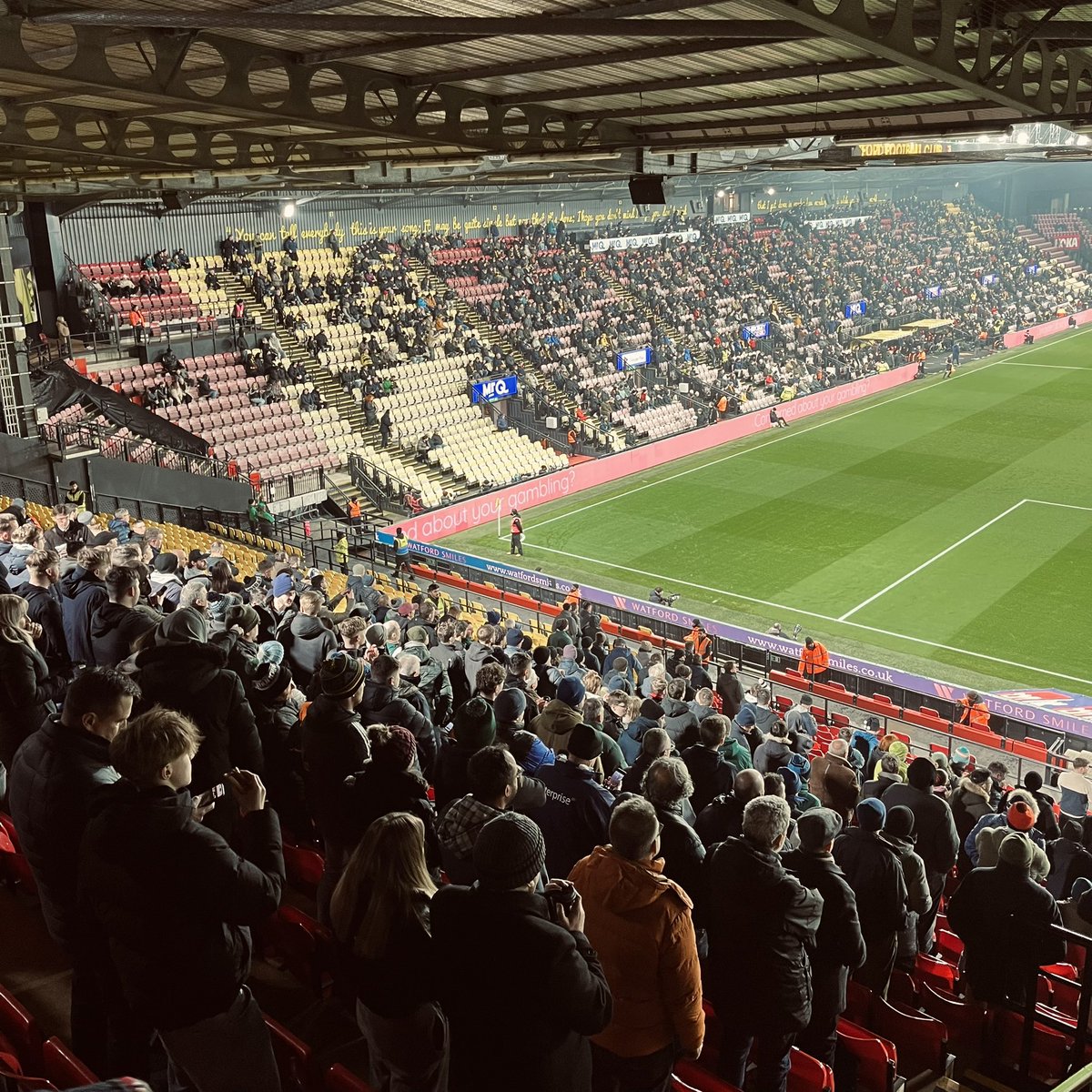 Preston at Watford. #pnefc