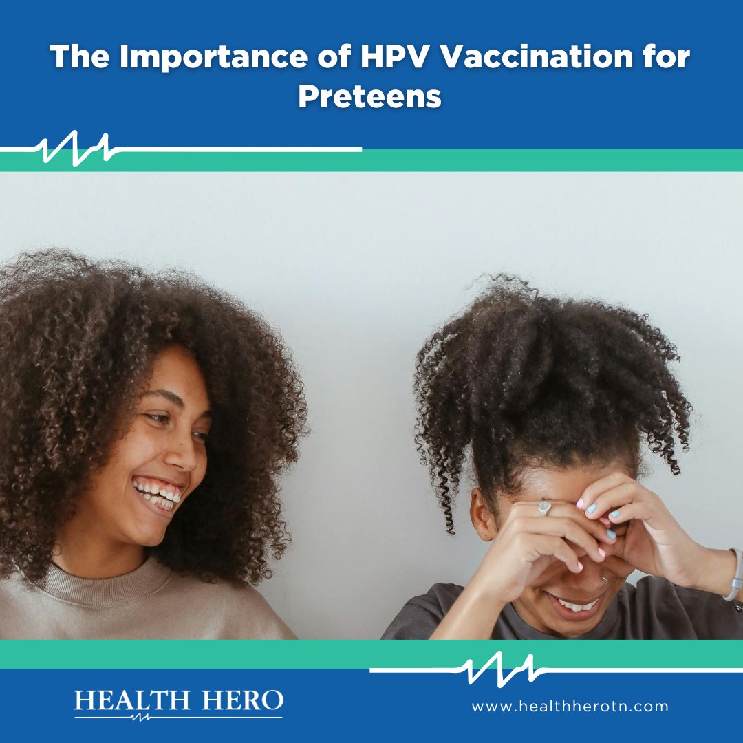 healthherotn's tweet photo. 📢 Protect Their Future: The Importance of HPV Vaccination for Preteens 🌟

Did you know the HPV vaccine can help protect your child from certain types of cancers later in life? https://t.co/TzLrBuRL0d

#HPVVaccine #HealthyKids #PreventCancer #HealthHero #VaccinationMatters https://t.co/nZwp8OYhR1
