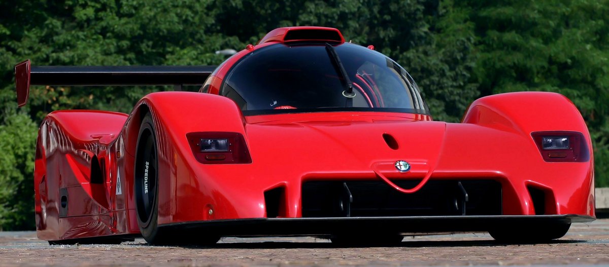 Retromania4ever's tweet photo. 1990 Alfa Romeo SE 048 SP
Group C ❤️
A #prototype race car with an Abarth-developed chassis mated to the 3.5-litre V10 #enginer.
🇮🇹 #Motorsport https://t.co/pfNInlJGtV