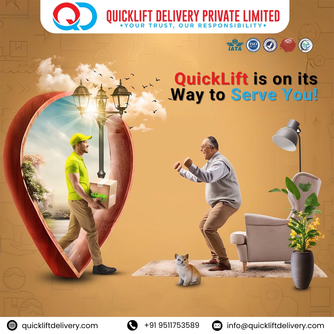 QuickliftD's tweet image. QuickLift Delivery Private Limited - Your Trust, Our Responsibility. 🚚 Certified by ISO and IATA, we’re on our way to serve you with reliable and efficient delivery services!

#QuickLift #LogisticsSolutions #FastDelivery #ReliableService #GlobalLogistics #CustomerFirst