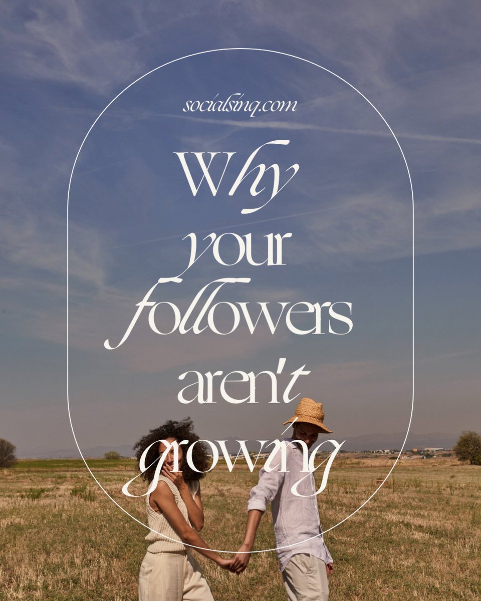 SocialSinQ's tweet photo. How do you start growing on Instagram?
I wish there was a one size fits all answer, but there isn't. You have to adapt and change until you find what works for your account.
⁣ 
#TargetAudience #MarketExpansion https://t.co/IKjuokud4Y