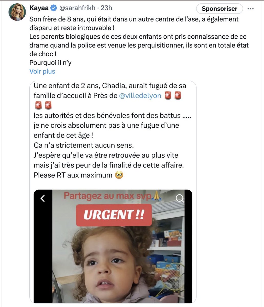 LolaMenee's tweet photo. Encore une disparition à #ASE de bébé  ... c'est toujours la même tranche d'âge de 0 à 7 ans qui disparaissent  ?? 
#Chadia #enfant https://t.co/Sq2LAYsUDY