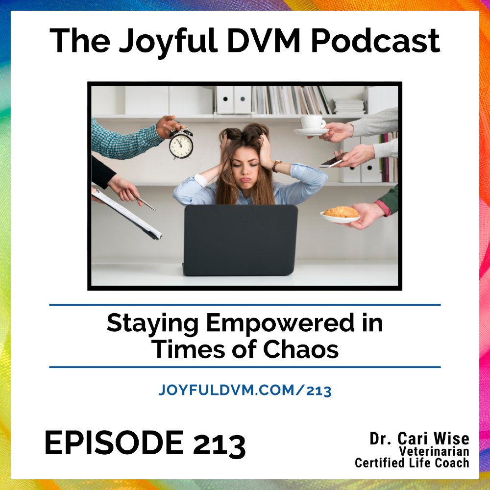 JoyfulDVM's tweet photo. https://t.co/Uhugr8yYri

Topics include: 
-Chaos as being a natural part of life
-Recognizing one's strength amidst turmoil
-Our narratives create our emotional responses and future possibilities https://t.co/3qeIH3Q6P3