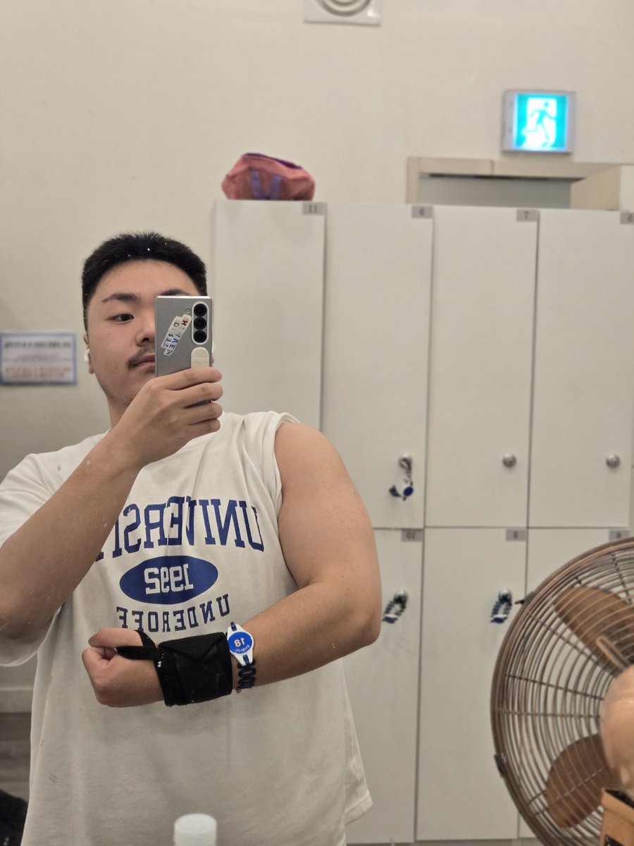 헬스 2일차에요