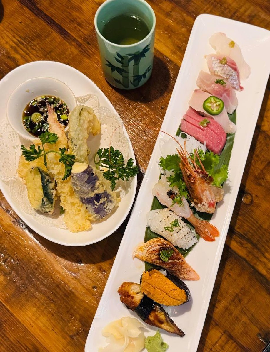 夜は天ぷらを食べに来てください