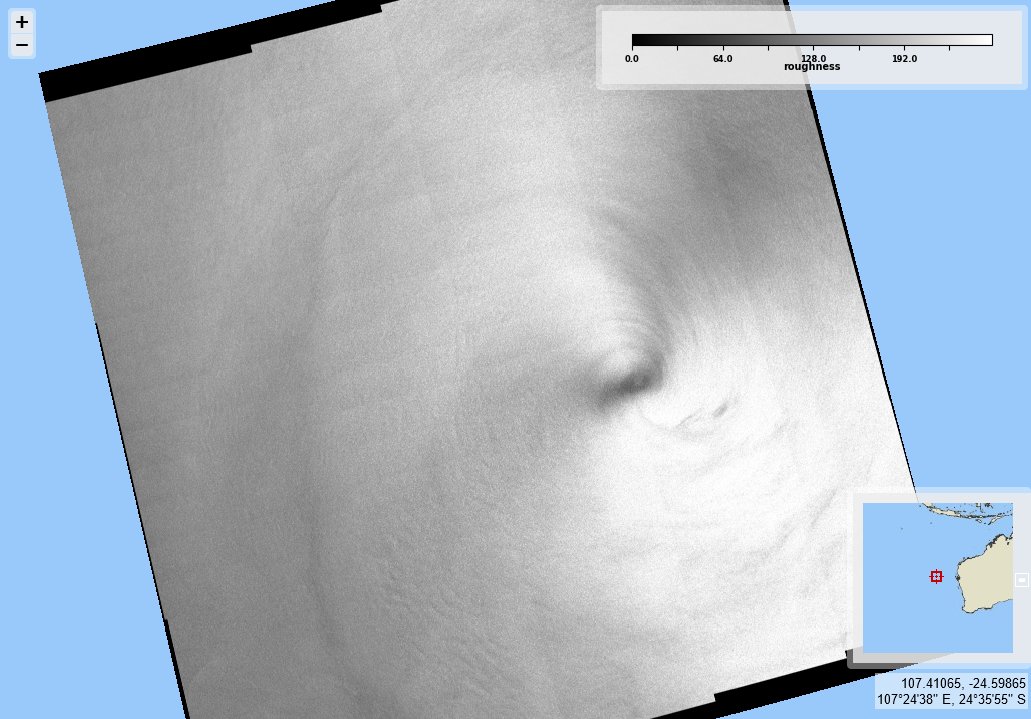 CYMS Cyclone Monitoring Service by Sentinel-1 (@cyms_s1) on Twitter photo Tropical cyclone #Sean West of Australia on 2025/01/21, 11:26 UTC, for #2025SHOC from <a href="/CopernicusEU/">Copernicus EU</a> #Sentinel1 A. Max sustained wind velocities (left) just above 36 m/s, derived from SAR sea surface roughness (right). Tropical cyclone #Sean West of Australia on 2025/01/21, 11:26 UTC, for #2025SHOC from <a href="/CopernicusEU/">Copernicus EU</a> #Sentinel1 A. Max sustained wind velocities (left) just above 36 m/s, derived from SAR sea surface roughness (right).