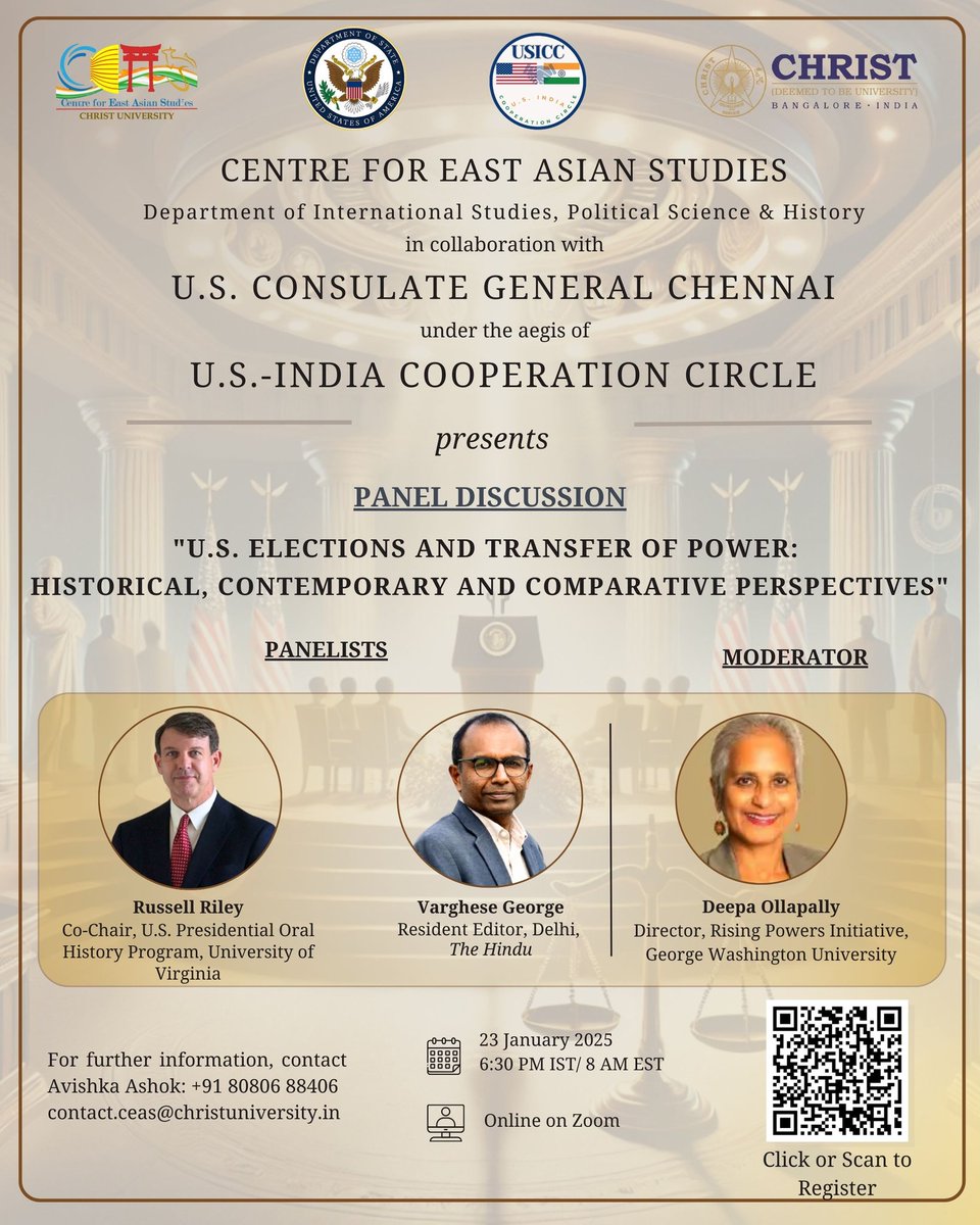 U.S. - India Cooperation Circle tweet media