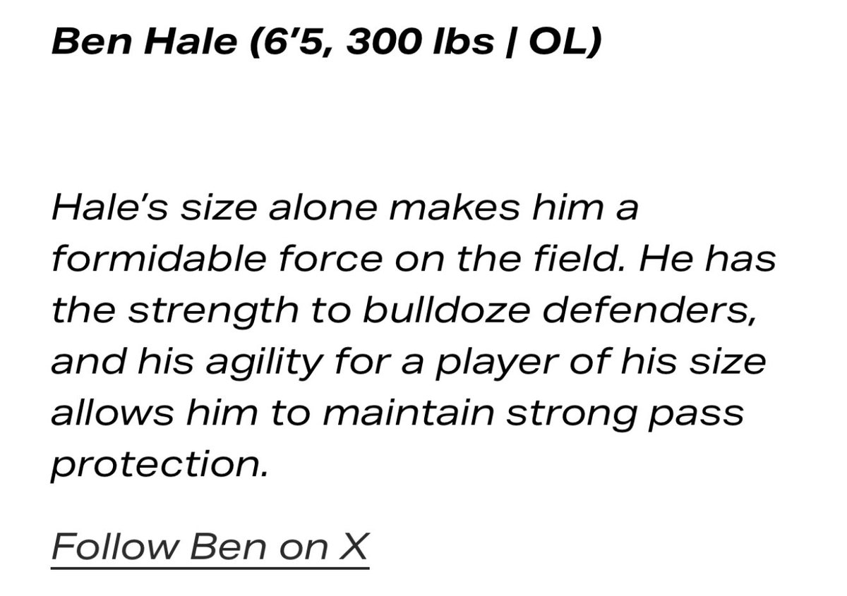 Ben Hale (@benhale74) on Twitter photo Thank you <a href="/LoganTillman/">Logan Tuley-Tillman</a> for the mention in the 2027’s On The Rise Article!
<a href="/CoachPetey66/">Coach Peterson</a> <a href="/MTCSFB/">MTCS Football</a> <a href="/MTCSAthletics/">MTCS Athletics</a> <a href="/JasonSpray/">Jason Spray MS,CSCS</a> <a href="/EvanStaples19/">Evan Staples</a> <a href="/coreyFATony/">Corey Fatony</a> <a href="/bradleyjashmore/">Bradley Ashmore</a> <a href="/LeverageLineman/">Leverage Lineman Training</a> <a href="/TheStone64/">James Stone</a> <a href="/NatlPlaymkrsAca/">NatlPlaymkersAcademy</a> <a href="/BuckFitz/">NPA/SUPERMAX 100</a> <a href="/jaxon_rose8/">Jaxon Rose</a> <a href="/CSmithScout/">Chris Smith</a> <a href="/cecil_joyce/">Cecil Joyce</a> Thank you <a href="/LoganTillman/">Logan Tuley-Tillman</a> for the mention in the 2027’s On The Rise Article!
<a href="/CoachPetey66/">Coach Peterson</a> <a href="/MTCSFB/">MTCS Football</a> <a href="/MTCSAthletics/">MTCS Athletics</a> <a href="/JasonSpray/">Jason Spray MS,CSCS</a> <a href="/EvanStaples19/">Evan Staples</a> <a href="/coreyFATony/">Corey Fatony</a> <a href="/bradleyjashmore/">Bradley Ashmore</a> <a href="/LeverageLineman/">Leverage Lineman Training</a> <a href="/TheStone64/">James Stone</a> <a href="/NatlPlaymkrsAca/">NatlPlaymkersAcademy</a> <a href="/BuckFitz/">NPA/SUPERMAX 100</a> <a href="/jaxon_rose8/">Jaxon Rose</a> <a href="/CSmithScout/">Chris Smith</a> <a href="/cecil_joyce/">Cecil Joyce</a>
