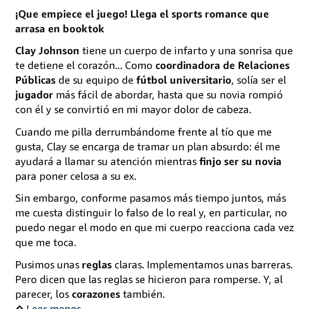 PreviouslyBook's tweet image. #BlindSide
#AmorEnJuego

🔴NOVEDAD🔴

Crossbooks publicará la novela de sports romance de Kandi Steiner (@KandiSteiner). 

El libro saldrá el 26 de marzo y sigue la historia de dos universitarios que deciden fingir una relación.