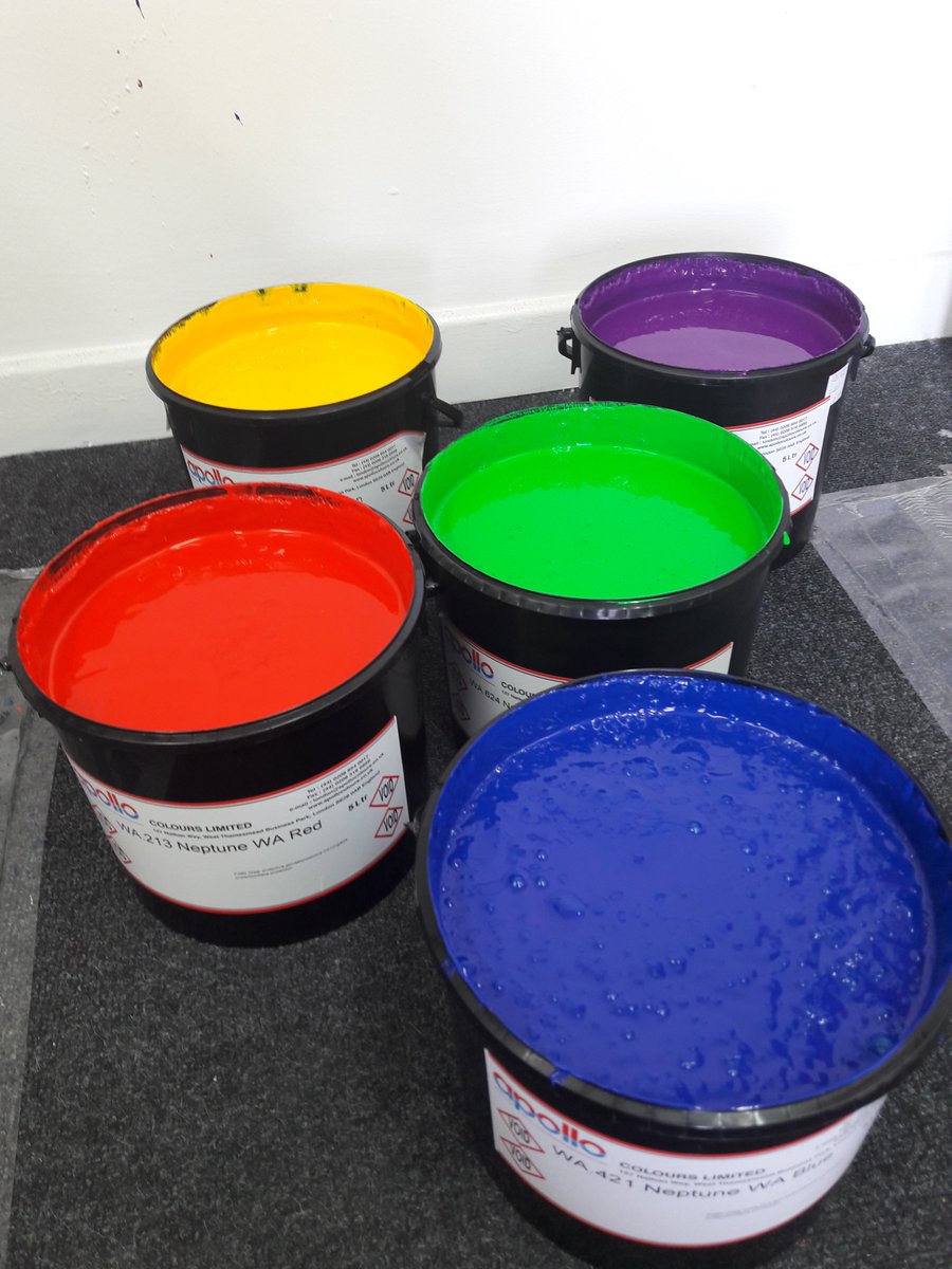 apolloinks's tweet photo. #waterbasedtextileinks #Tshirts #textiles #screenprint #screenprintinginks   contact https://t.co/VgbI7GxdNu https://t.co/Za5kW2akfj