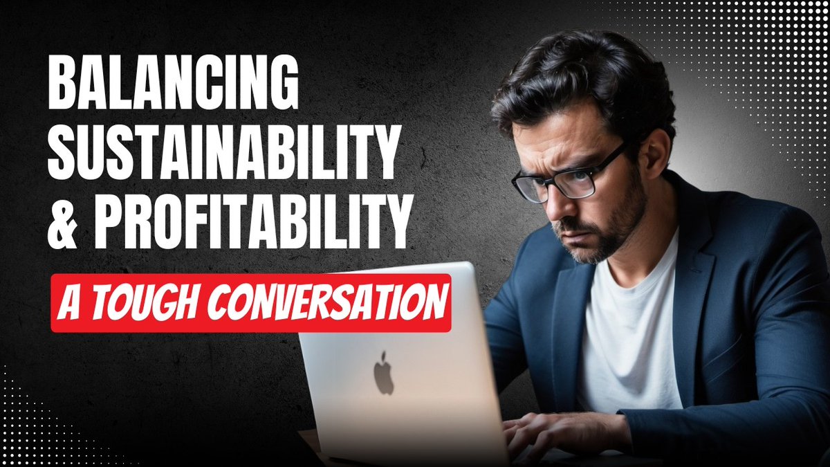 JasonMillerVIP's tweet photo. Today on the “Daily Dose” 💉, we’re diving into a game-changing topic: Sustainability Struggles with Profitability

Click here to watch the video! 👇
https://t.co/3Xl25PHeNA

Grab our FREE BOOK now at https://t.co/hthrw5I91D

#strategicadvisorboard #leadership #businesstips https://t.co/pSGny0r8No