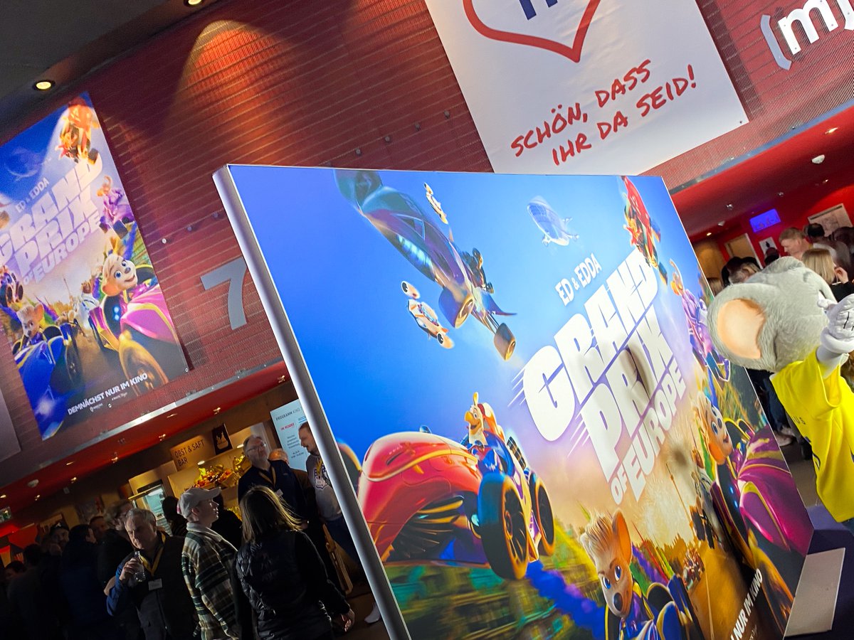 Yesterday, #MACKMagic and Warner Bros. Discovery introduced GRAND PRIX OF EUROPE, produced by <a href="/MichaelMack/">Michael Mack</a>, to the professional audience at Filmwoche München. A very special moment which makes us look forward to the upcoming months until the release this summer! #GrandPrixMovie