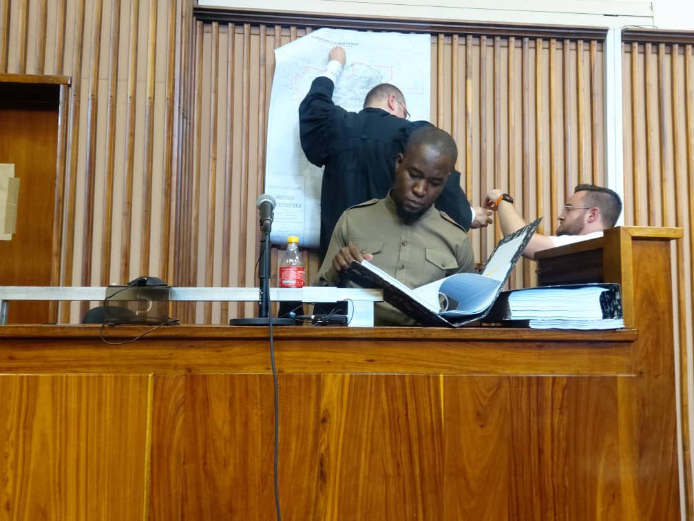 “The Red Line is Not Just Meat and Animals” - Amupanda

The courtroom was tense as Advocate Raymond Heathcote and Affirmative Repositioning activist Job Amupanda sparred over the legacy of Namibia's red line. 

With a map prominently displayed behind Amupanda, Heathcote began by
