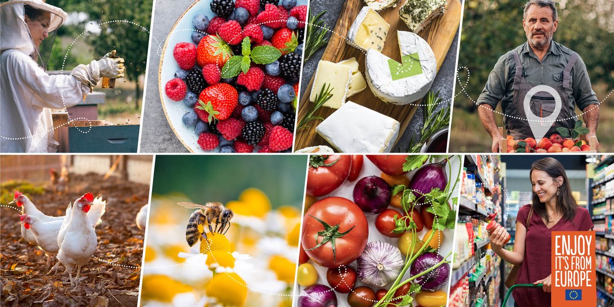 🟧📢The 2025 agri-food promotion call is OPEN!

Submit your project to promote EU products worldwide, focusing on:

🍇 Geographical indications
🌱 Organic &amp; sustainable agriculture
🍏 Fresh fruit &amp; veggie consumption

Apply now👇💼
europa.eu/!RGfMMM

#EnjoyItsFromEurope