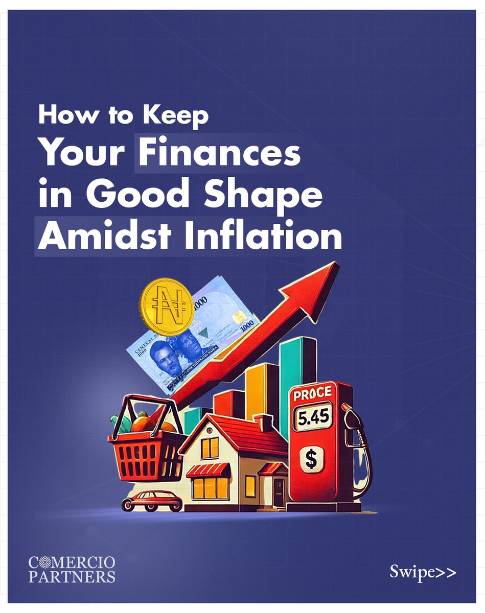 Comerciopartner's tweet photo. Inflation can impact every aspect of your life, but there are ways to stay ahead. Here are two ways you can deal with the rising cost of living.
#comerciopartners #personalfinance #Investment https://t.co/Ga4RjsFdbh