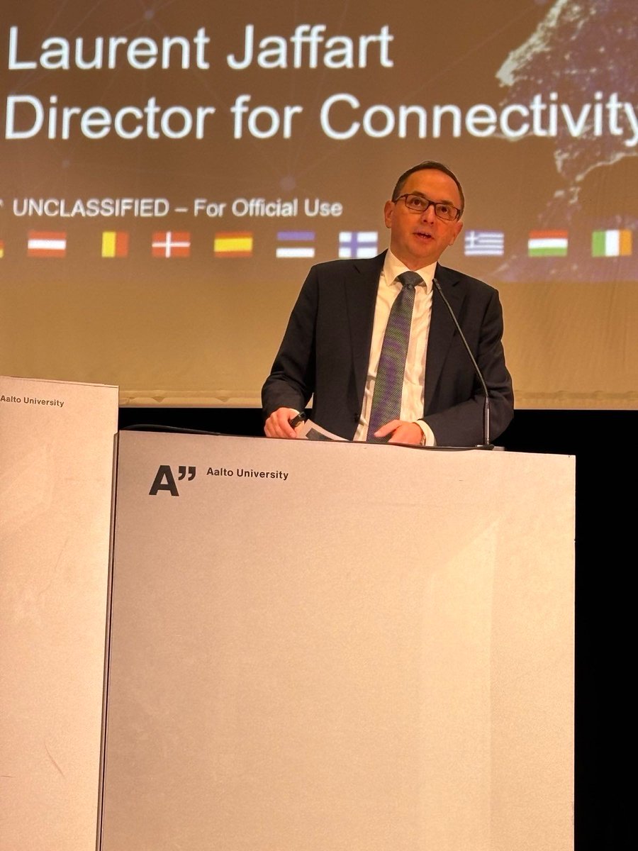 LaurentJaffart's tweet image. Delighted to present @esa&apos;s 2025 ambitions at Finland&apos;s Winter Satellite Workshop, celebrating their 30th year as an ESA Member State. Finland&apos;s innovation culture has driven success in telecoms, aviation, maritime transport, forestry &amp;amp; security.

With an estimated 1.1 million…