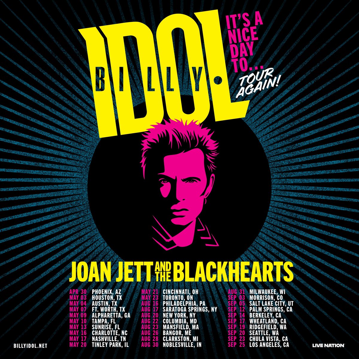 Billy Idol tweet media