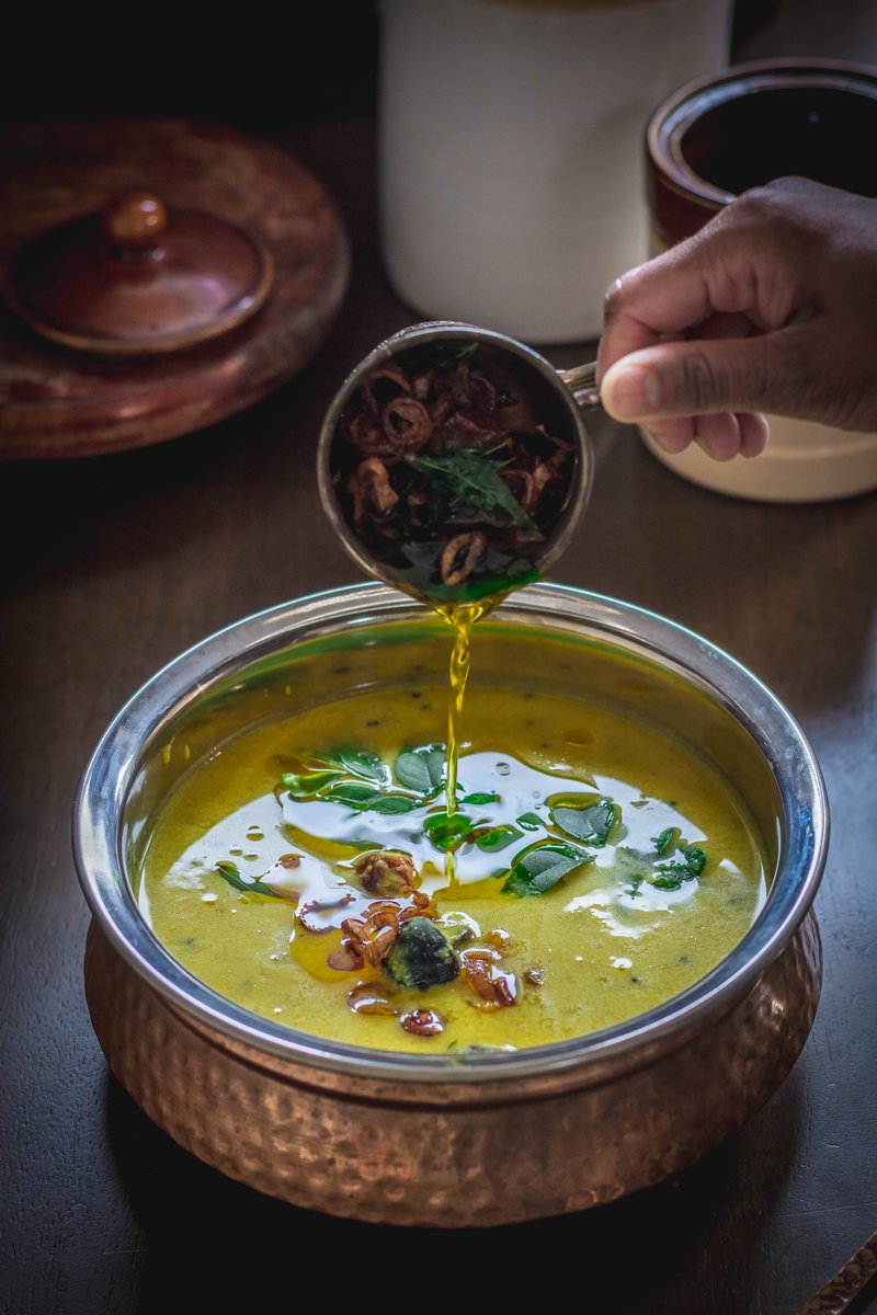 spiceadventurs's tweet photo. Dal/lentils is a staple dish in all Indian households but the sheer variety is just mind boggling. I do try out as many variations as possible but the one preparation that I keep returning to is this Kerala style dal/parippu.

https://t.co/x0A46dw0pz https://t.co/zmFtJxeH3u