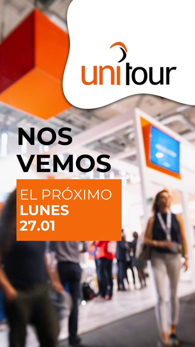 CESDonBosco's tweet photo. El próximo lunes 27.01 estaremos en @salonUnitour.
¡Estaremos encantados de conoceros y asesoraros en lo que necesitéis! 🤗
https://t.co/zIINO4uDaT https://t.co/9UsTbBIFW3