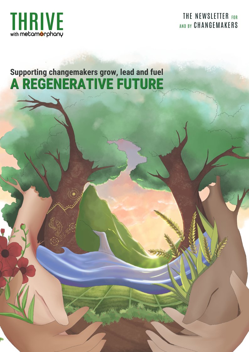 metamorphany's tweet photo. CHANGEMAKERS, IT'S HERE! 🌟
THRIVE with Metamorphany - The Newsletter for Changemakers!

 Our 1st for 2025 🌱
👇 Read + subscribe!
https://t.co/NxQ73F9Vjr
https://t.co/FyqqKNgDRt

Join us as we grow, lead, and fuel a regenerative future—1 step at a time🌍

 #ChangemakerCollective https://t.co/jHtVAN21rt