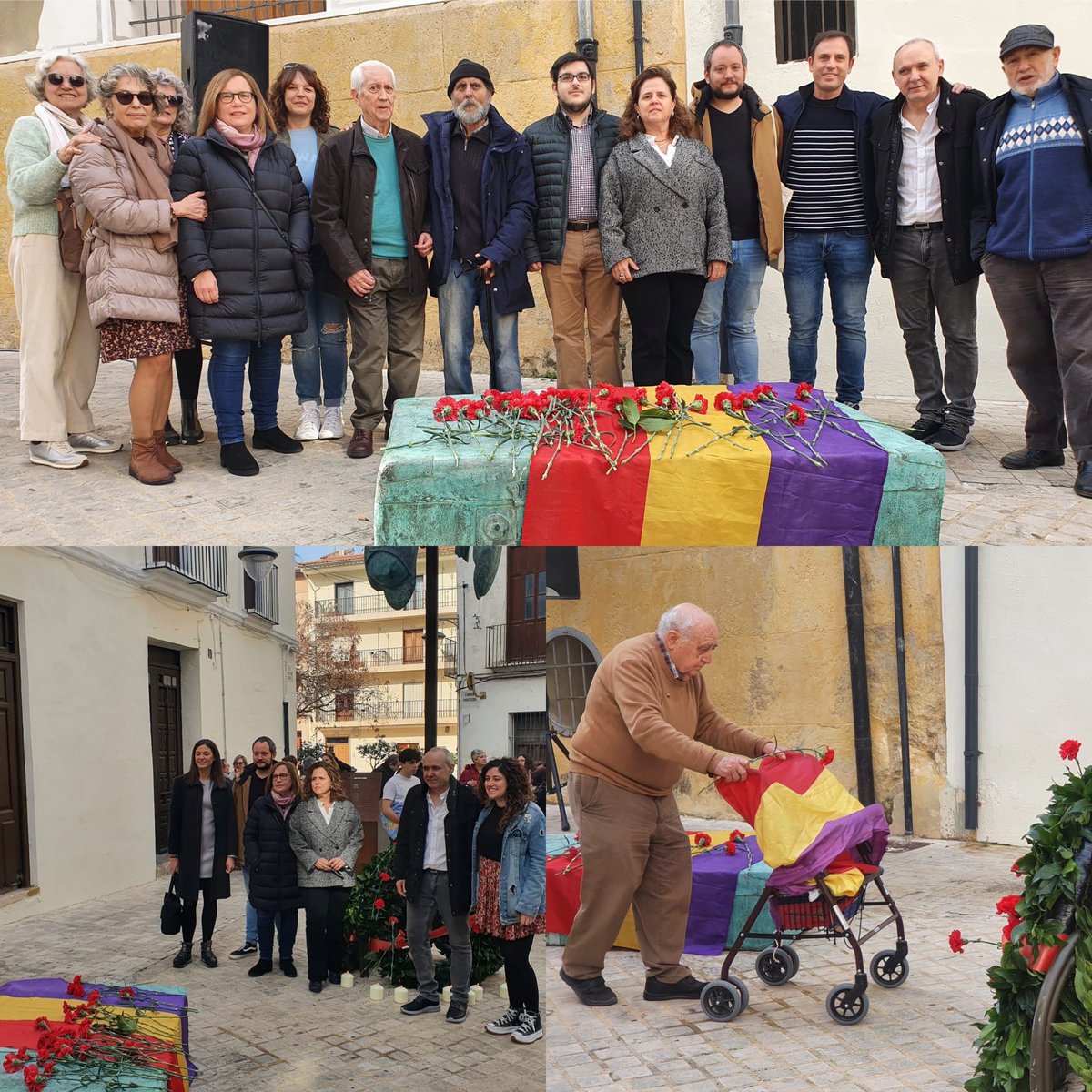 ☑️ Aquest dissabte a les 11:00 🕚 en el monument als deportats Xàtivins , davant del museu,🏢 tindrà lloc l'homenatge a les víctimes del nazisme. Com tots els anys, Xàtiva Unida estarà present i oferirà una corona🌺🕯️

Vos esperem… Fem memòria‼️