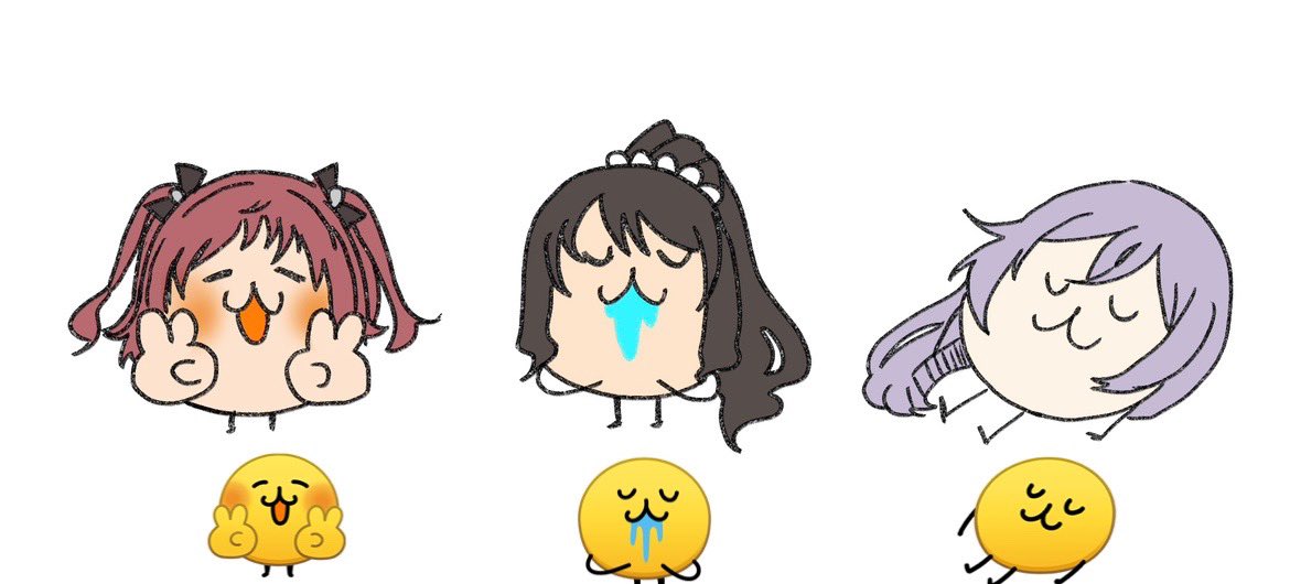 togetoge0843's tweet photo. ときドルえもじの子パロ(トレス) https://t.co/VwPOFmZu8Y