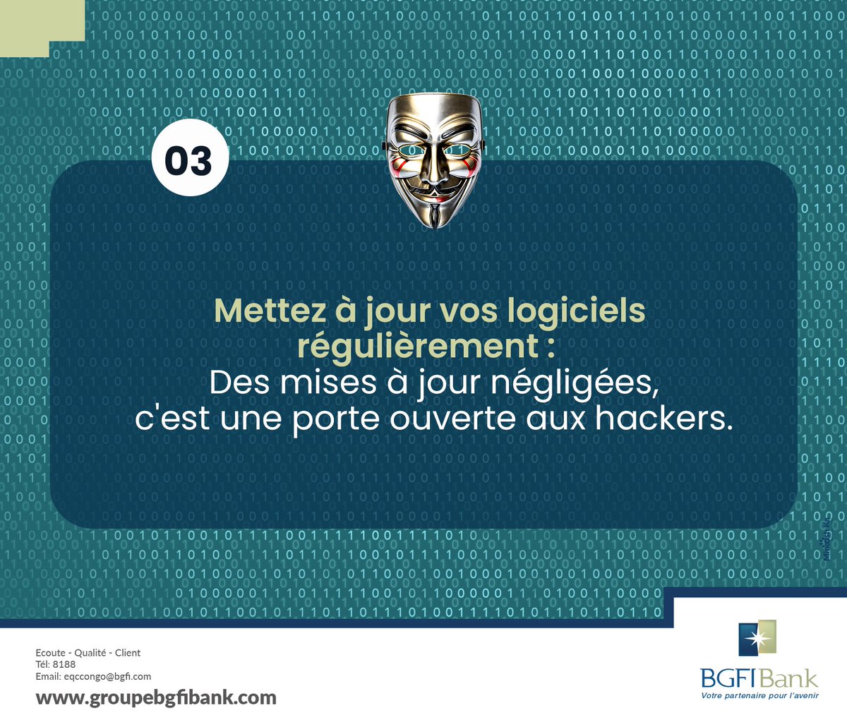 La cybercriminalité, on en parle? 05 astuces pour ne pas se faire avoir...