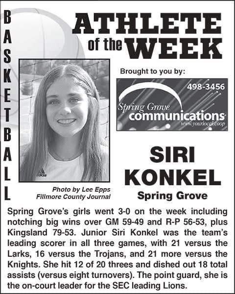 So proud of <a href="/SiriKonkel/">Siri Konkel</a> , her teammates and their GRIT!!