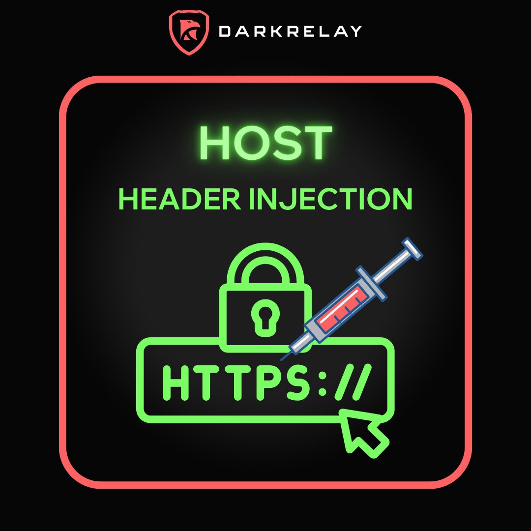 darkrelaylabs's tweet image. 🌐 Host Header Injection: Manipulating Web Requests for Exploitation 🌐

💡 Join our Web Application Security Course at: darkrelay.com/courses/attack… 

#HostHeaderInjection #WebSecurity #CyberSecurity #StaySecure #InfoSec #EthicalHacking #CyberAwareness #OffensiveSecurity #InfoNews
