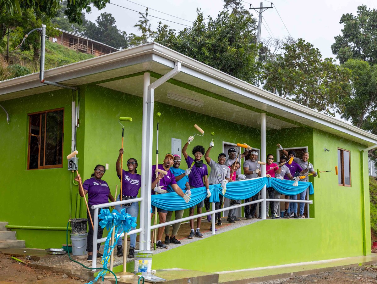republicbanktt's tweet photo. On Saturday January 18, we completed the public facility at the First Peoples Heritage Site in Arima with Habitat for Humanity. Through our Power to Make a Difference programme, this new facility adds to this site where people can learn more about the Santa Rosa First Peoples. 📖 https://t.co/MaY4lF3xQ1
