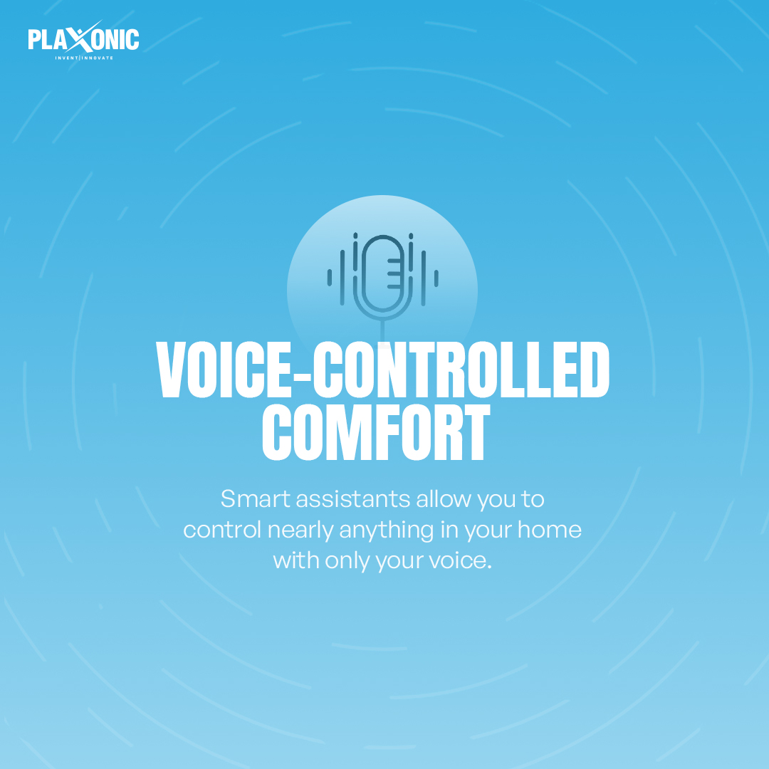 Plaxonic's tweet image. Lights that turn on as you enter,
Fridges that restock themselves,
and security that learns your routine.
Homes are getting smarter. What feature would you like in yours? Share your thoughts
#SmartHome #HomeTech #FutureLiving #Plaxonic