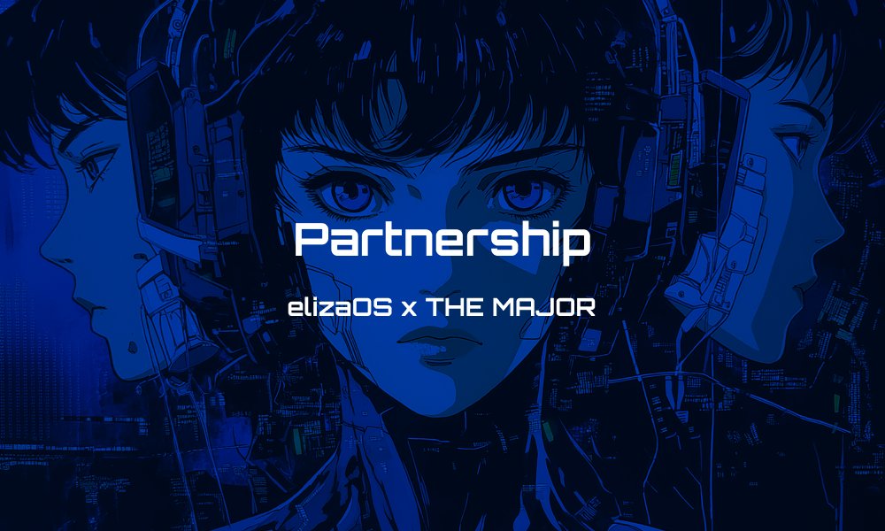 <a href="/TheMajorDotAI/">The Major</a> is excited to partner with @ElizaOS_ai and <a href="/ai16zdao/">ai16zdao</a> to bring self-sovereign AI Agents with Swarm Intelligence to EVM on <a href="/base/">Base</a>.

The Major Protocol is a full ecosystem for launching NFT AI agents and AI agent coins, powered by the ElizaOS framework.

The