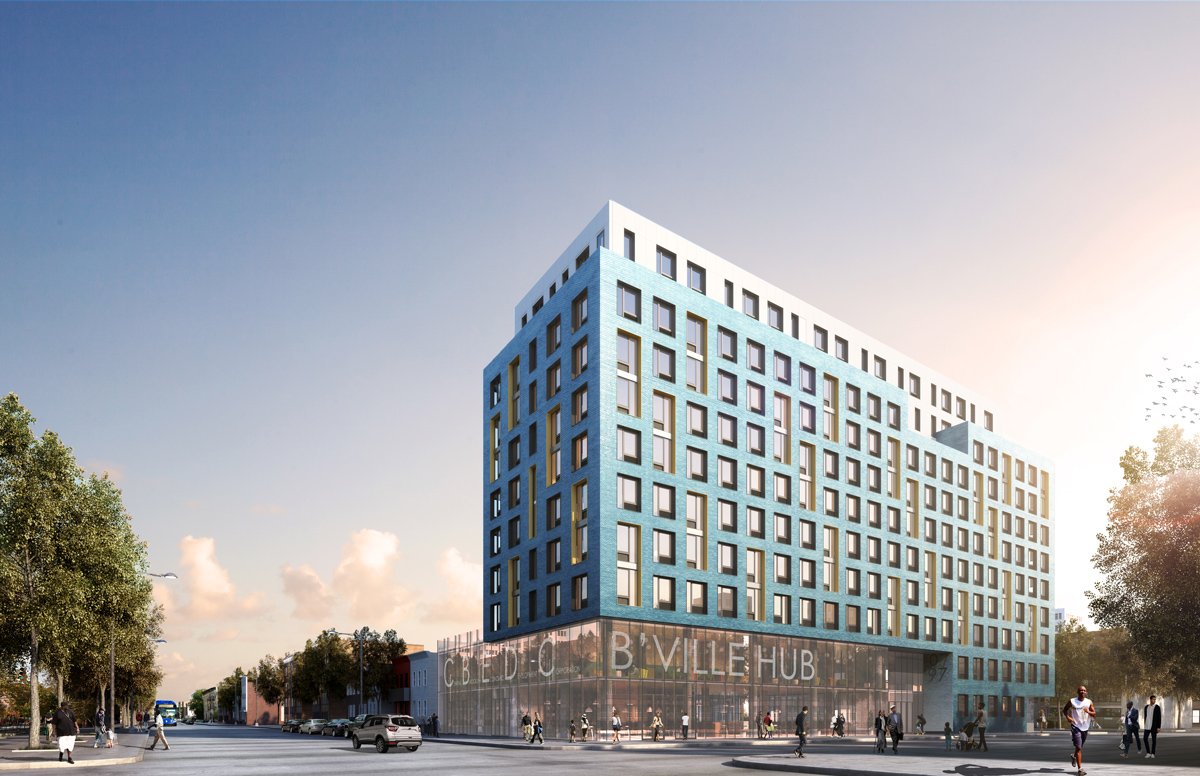 Glenmore Manor Tops Out At 97 Glenmore Avenue in #Brownsville, #Brooklyn
Construction has topped out on Glenmore Manor, a ten-story affordable housing development at 97 Glenmore Avenue in Brownsville, Brooklyn.  More:  shorturl.at/gLTFZ  #AAPCI