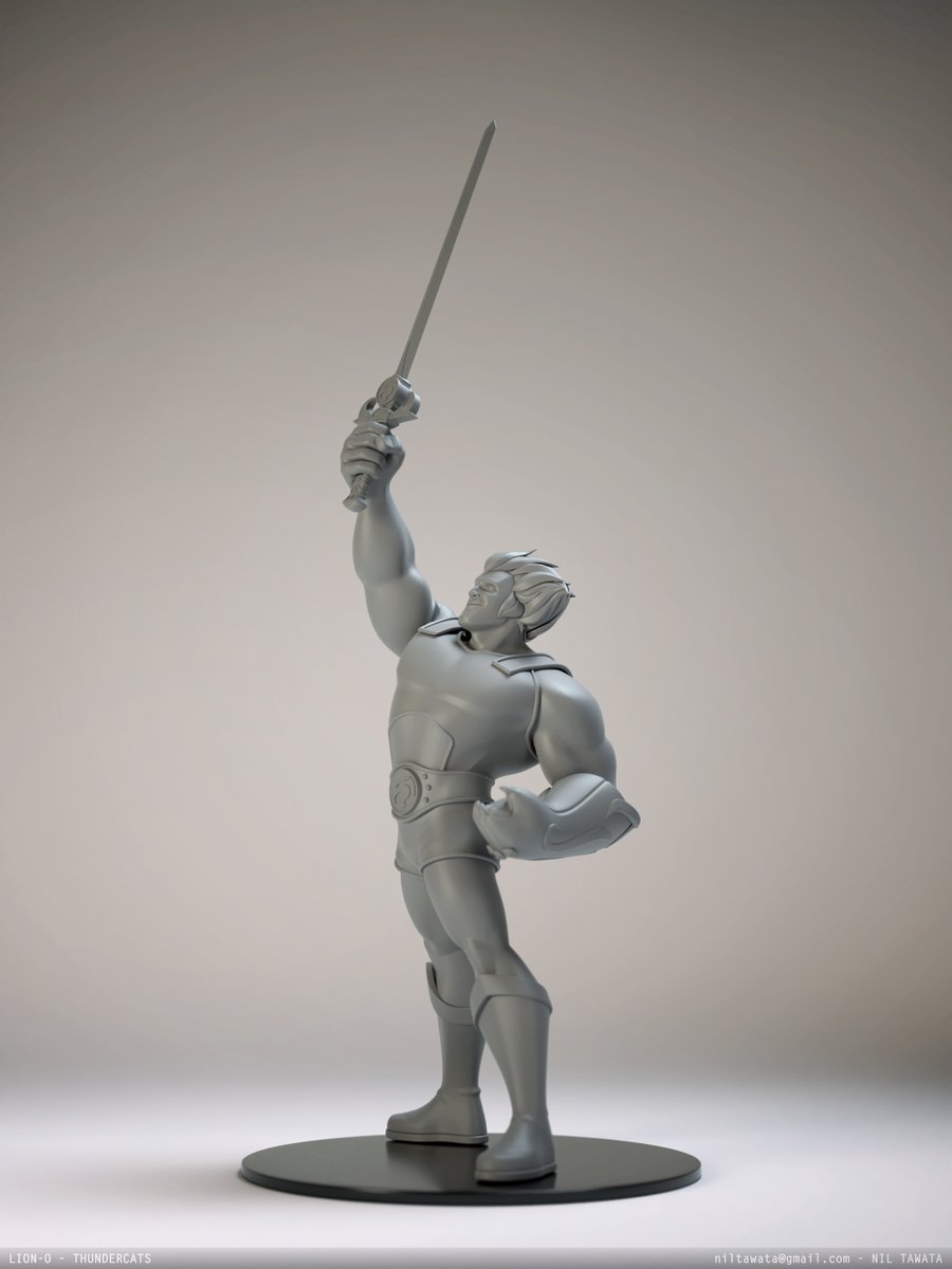 What if Thundercats' Lion-O was at #MultiVersus game? Here it´s my take on that!
More #Thundercats coming this year!
Thundercats Hoo!
I hope you enjoy it too!
.
More at artstation.com/nilbertotawata
.
#zbrush #digitalsculpting #characterart #MultiVersus #Superman #liono #thundercats