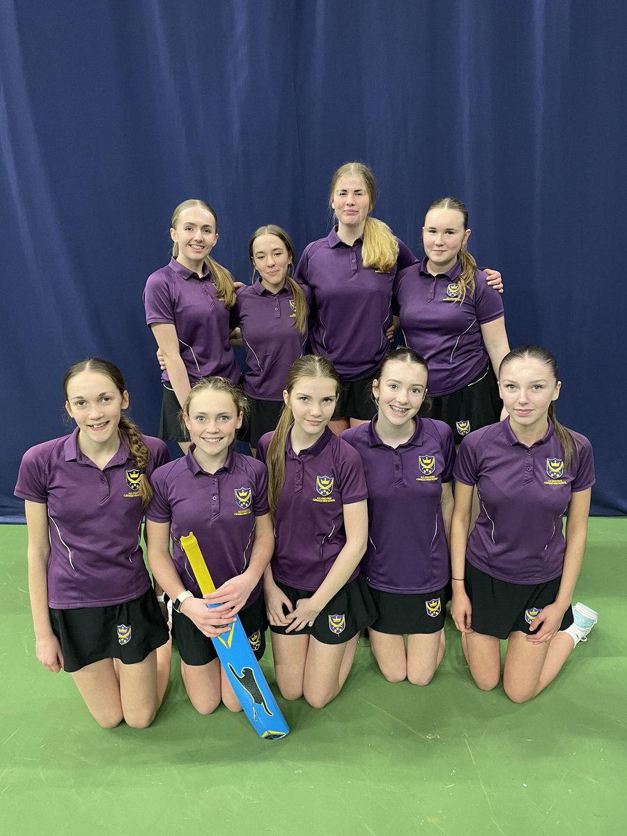 Another great day of Indoor Softball Cricket yesterday at Bolton Arena. The U15 girls team consisted of girls from years 9 &amp; 10 were outstanding, only losing one of their matches &amp; finishing in 2nd place overall. The girls progress onto the North Lancashire Finals in March👏🏻🏏