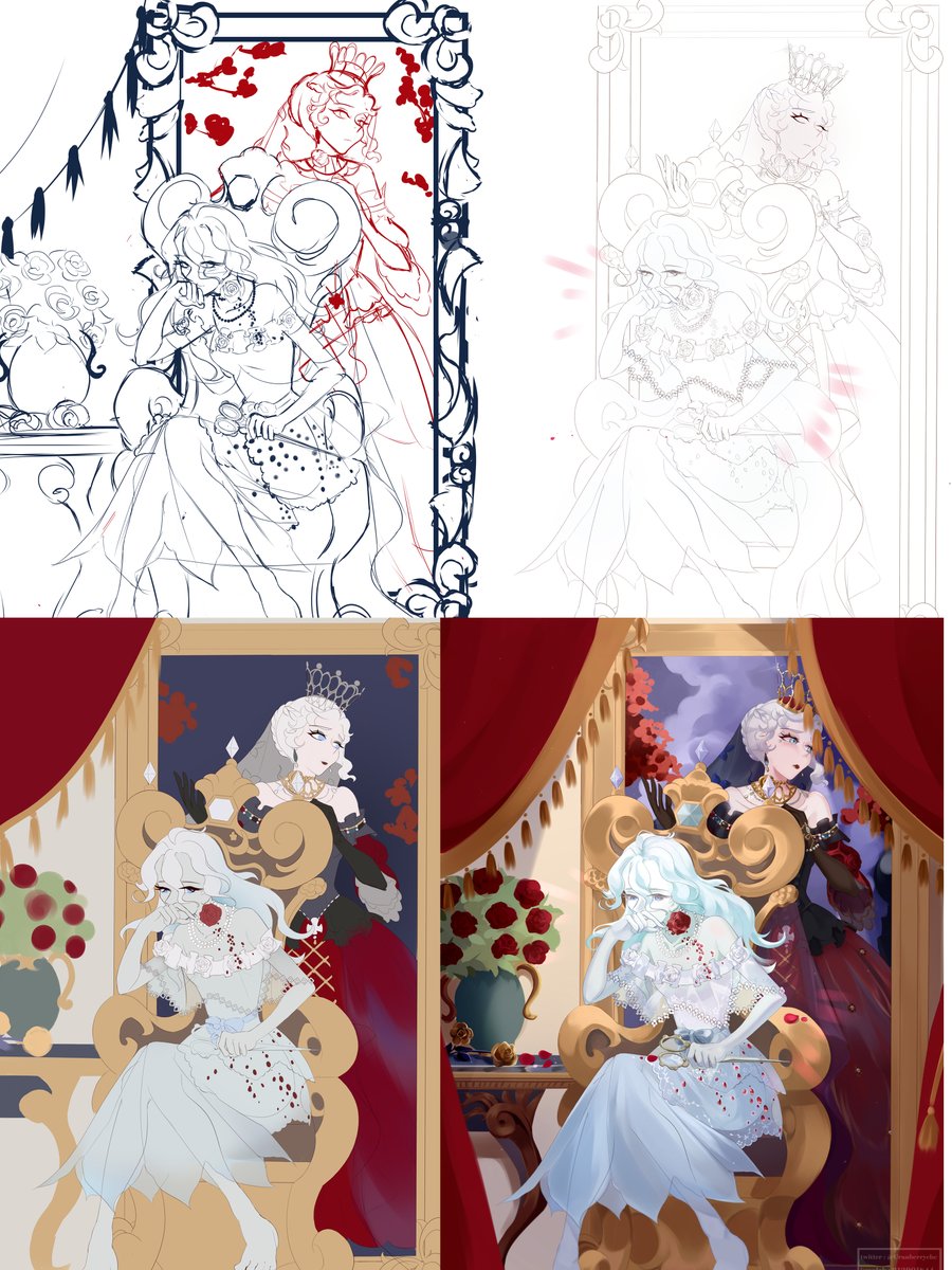 cranberryehe's tweet photo. #BloodyQueen #IdentityV #第五人格 
bloody queen - false hope https://t.co/BBDXFIgMDO