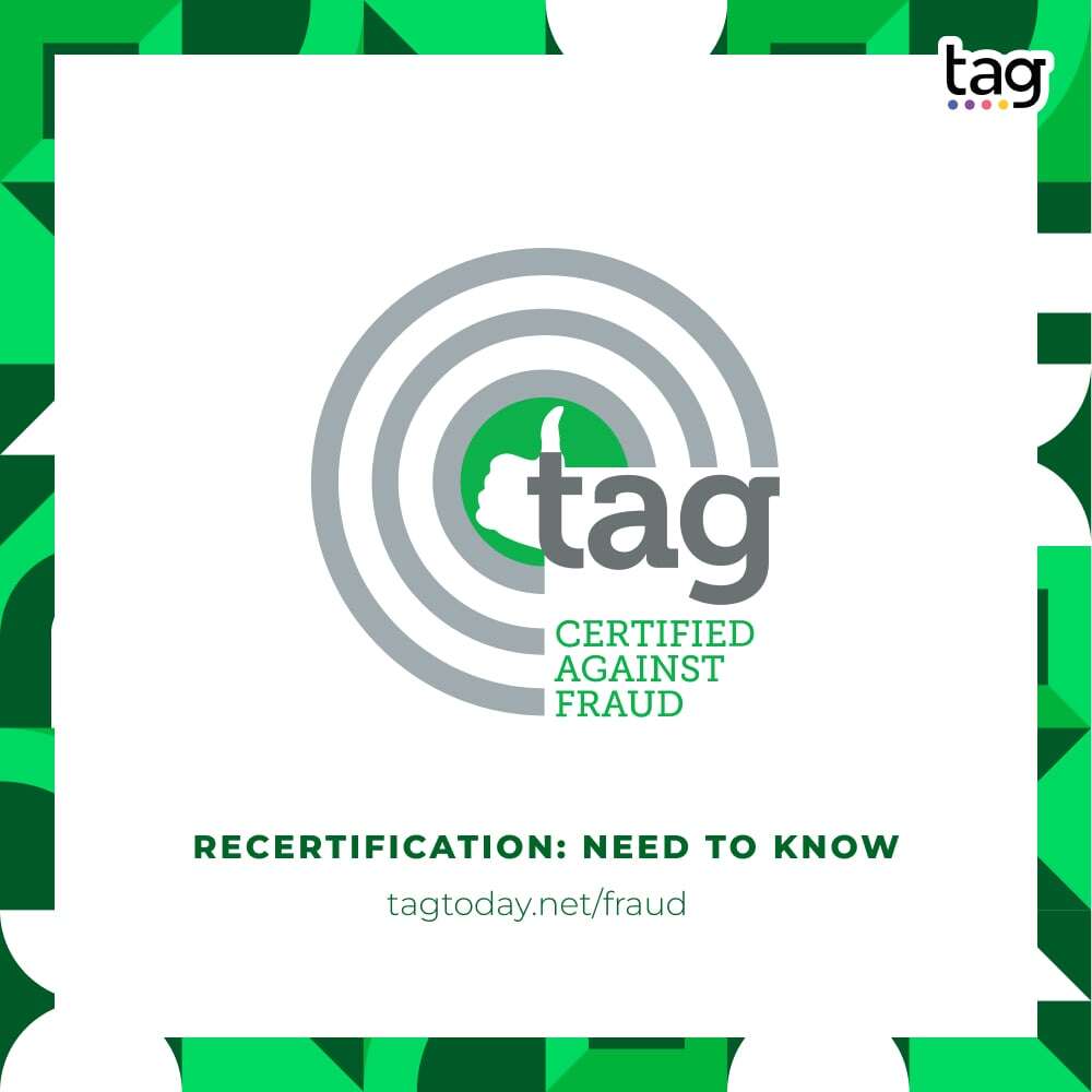 tag_today's tweet photo. (1/2)
#Recertification Season: Program updates for #AntiFraud & #AntiMalware
Anti-Fraud Program:
🟢 Changed the way #publishers can meet the IVT requirements
🟢 New additions for #podcast
... https://t.co/x1v5yy4ikf