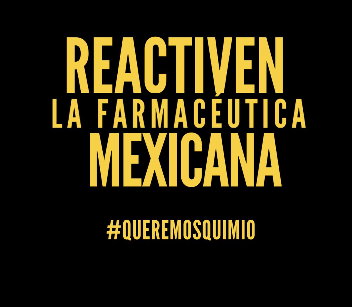 NARIZ ROJA AC (@narizrojaac) on Twitter photo #QueremosQuimio para asegurar el abasto de medicamentos en lo público y privado la mejor solución es:
Reactiven y fortalezcan la farmacéutica mexicana. Ayúdanos con un #RT para que la Presidenta <a href="/Claudiashein/">Claudia Sheinbaum Pardo</a> conozca esta iniciativa #QueremosQuimio para asegurar el abasto de medicamentos en lo público y privado la mejor solución es:
Reactiven y fortalezcan la farmacéutica mexicana. Ayúdanos con un #RT para que la Presidenta <a href="/Claudiashein/">Claudia Sheinbaum Pardo</a> conozca esta iniciativa