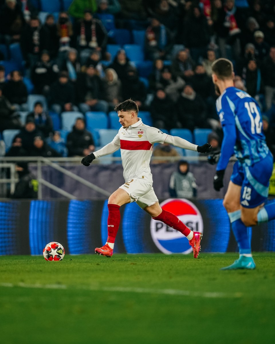 VfB's tweet photo. 𝓕𝓻𝓸𝓶 𝓽𝓱𝓮 𝓼𝓱𝓸𝓽 𝓽𝓸 𝓽𝓱𝓮 𝓬𝓮𝓵𝓮𝓫𝓻𝓪𝓽𝓲𝓸𝓷 ⚽️🙌

#VfB | #StuttgartInternational | #UCL | #SLOVfB https://t.co/TBJdpko7Lo