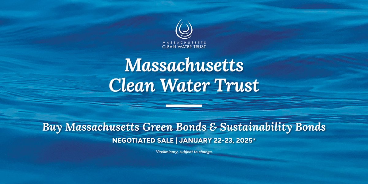 Massachusetts Clean Water Trust tweet media