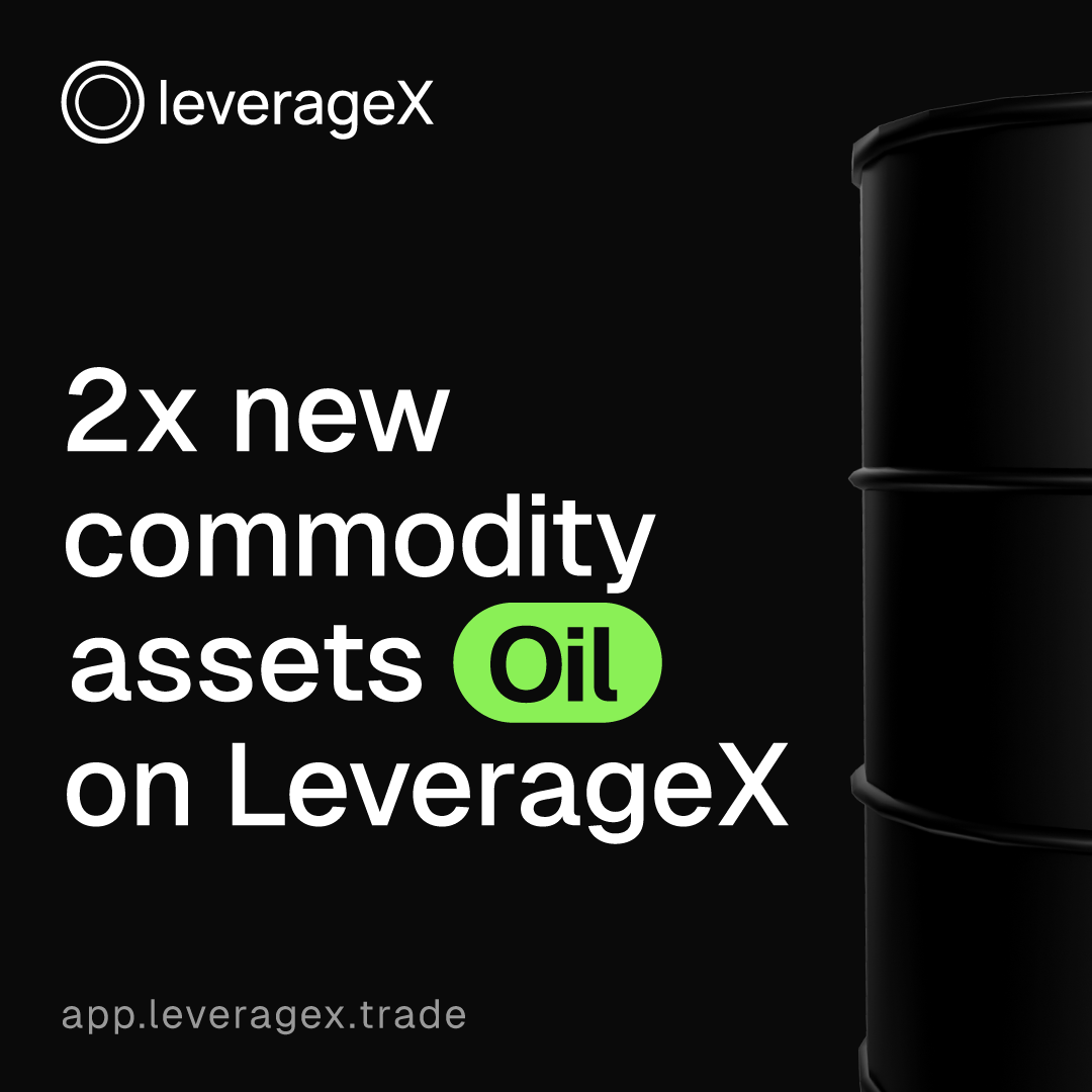 Javsphere's tweet photo. New Commodity Assets on LeverageX! 🚀

Two exciting commodities (oil) are now live on #LeverageX on @base: WTI & Brent 🛢️

Thanks to @PythEco for ensuring precise pricing!

💡 Commodities are part of the $10K Trading Competition! Details below 🔽