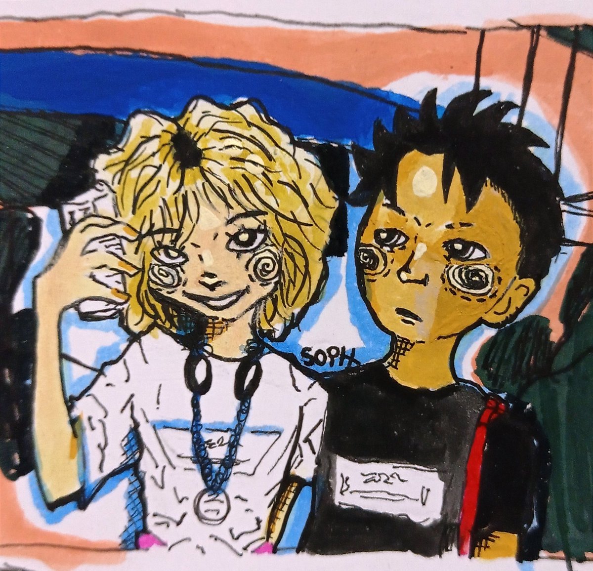 soph_helle's tweet photo. @Kosmic_Creation Hi my name is soph and this is my art https://t.co/rbJSxBM7hN