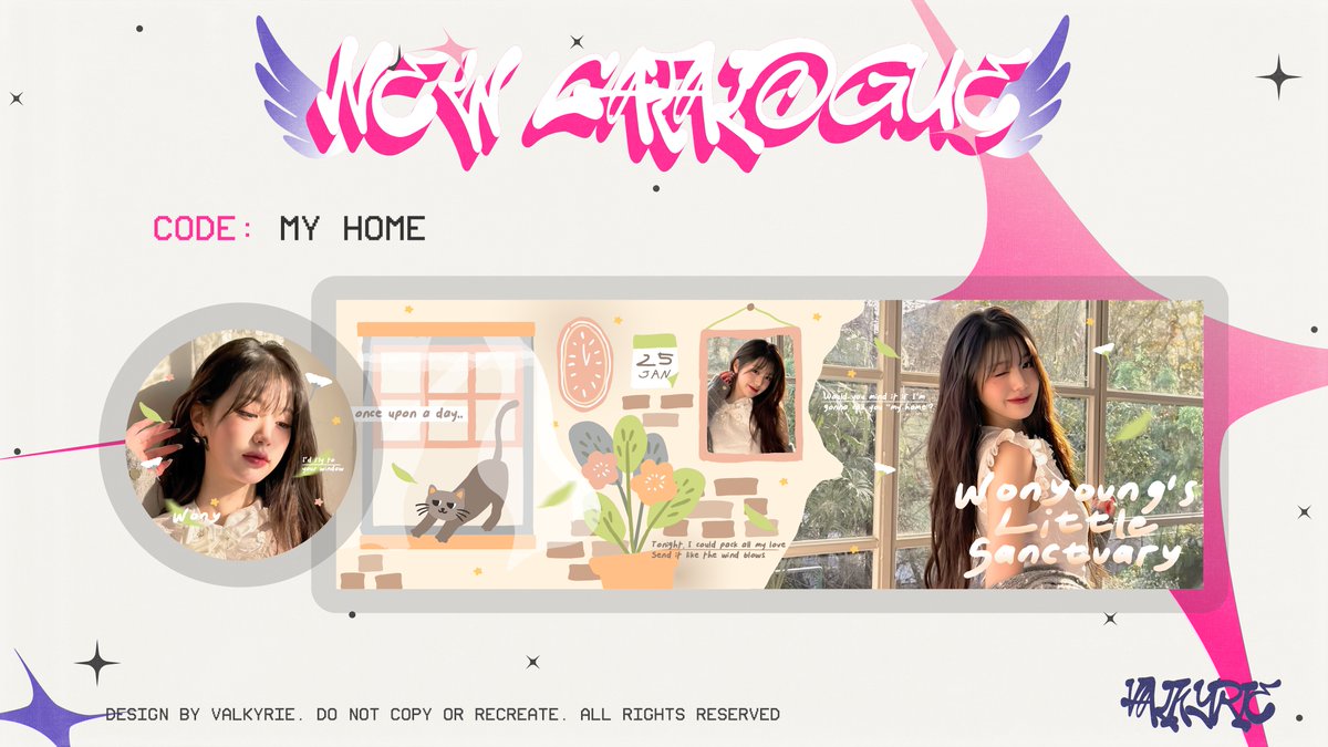 hai, mentemen! 🏡✨

kenalan (lagi) yuk hehe sama katalog baruku namanya "MY HOME" 🪴 semoga aman dan temen-temen suka ya sama desainnya 🫶 

anyway, boleh cek ALT juga, ada layout yang ufs dan bisa ditake sekarang lewat dm aku! thank you 💟 #zonauang