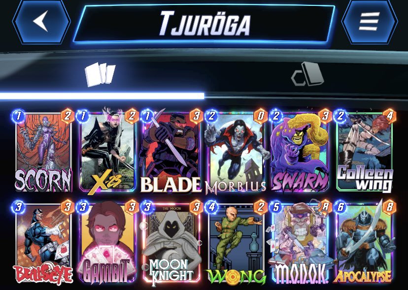 Ticket with that new fella. I was expecting to use my boi helicarrier but turns out this deck from <a href="/RegisKillbin/">RegisKillbin</a> was super consistent and produced some ridiculous power. <a href="/SnapDecks/">SnapDecks</a> <a href="/MARVELSNAP/">MARVEL SNAP</a>