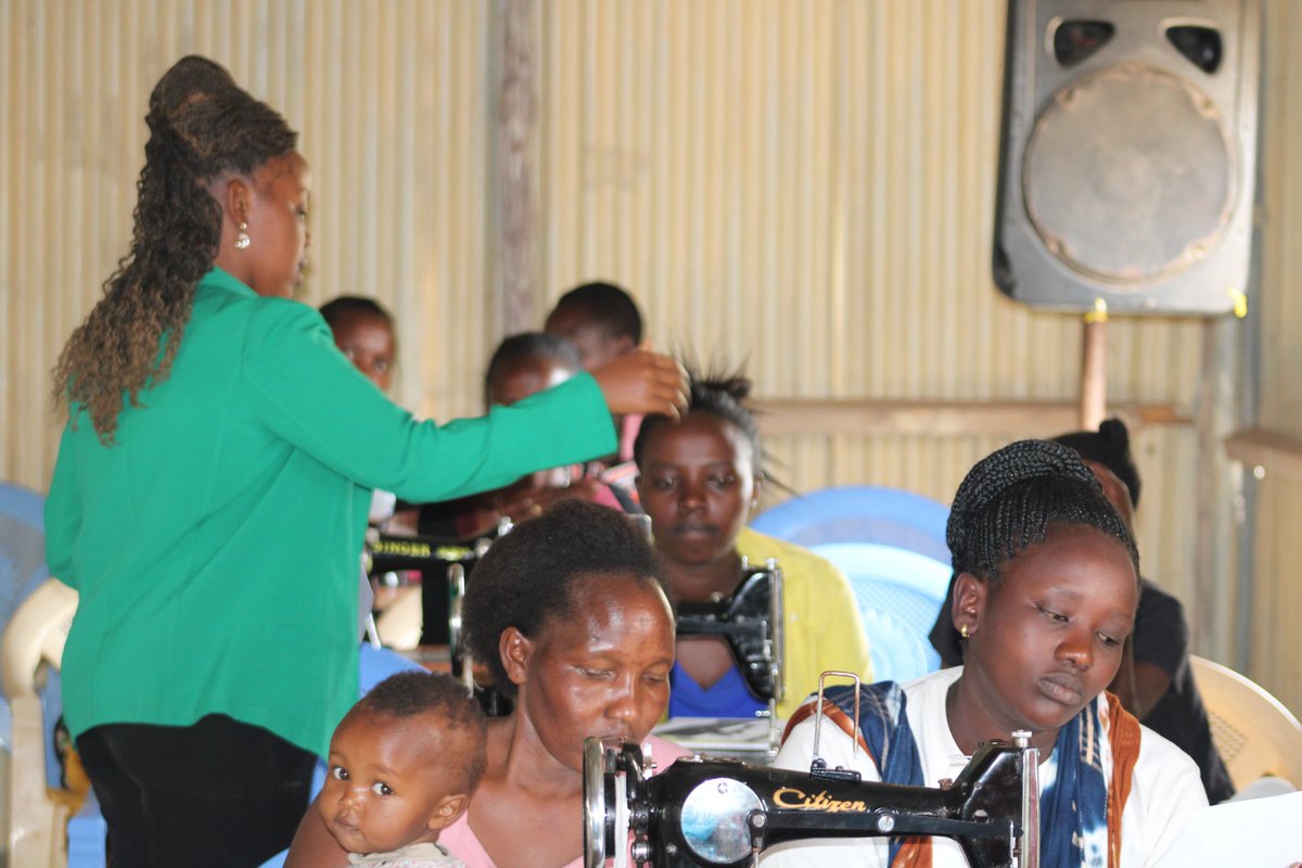 IllaramatakC's tweet image. Empowered women at Nalepo excited to start tailoring classes! Gaining skills for better livelihoods and reducing GBV. #WomenEmpowerment #TailoringSkills #Nalepo #GBVPrevention #SkillDevelopment