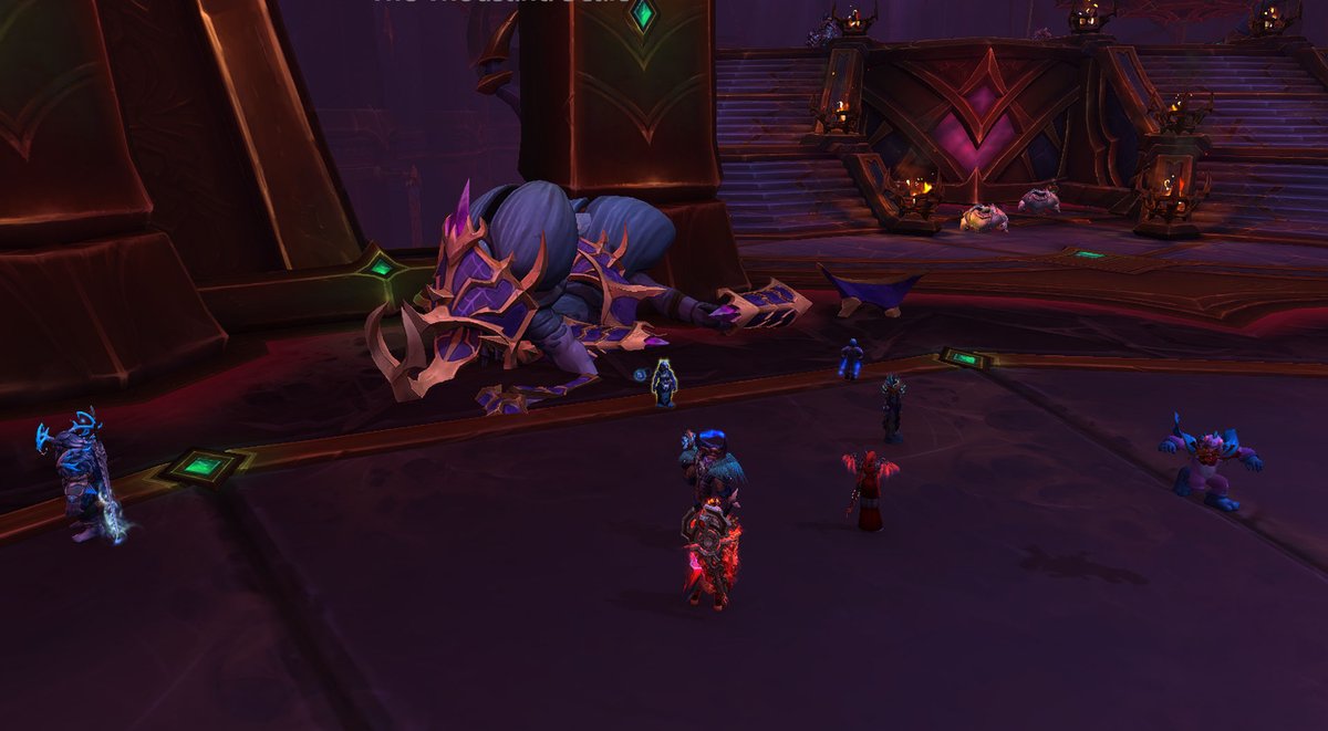 Mythic Silken Court down... just the queen to go

#Wow #Warcraft #RaceToWorldLast